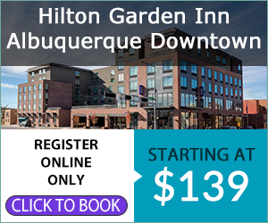 Hilton Garden Inn Albuquerque Downtown 222 Central Ave. SE, Albuquerque, NM 87102